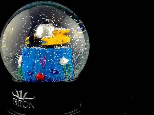 Custom Snow Globes Triton Submarines