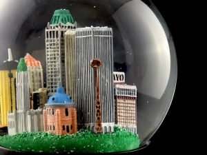 Tulsa, Oklahoma Custom Snow Globes