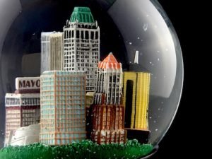 Tulsa, Oklahoma Custom Snow Globes