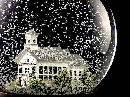 Acton Town Hall Custom Snow Globes