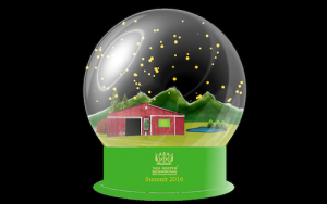 Tata Harper Skincare Custom Snow Globes