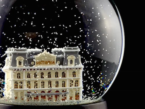 Victoria Theatre Custom Snow Globes