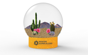 Winter Bumbleland Custom Snow Globes