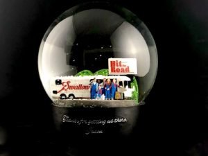 Jason Alexander Hit The Road Custom Snow Globes