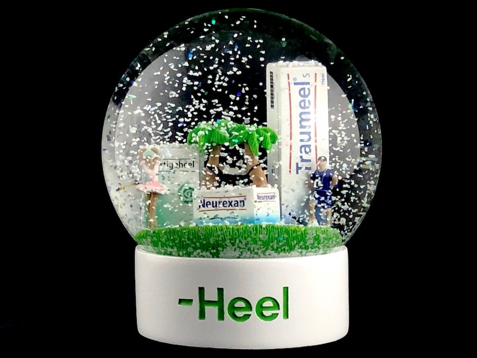 Heel Custom Snow Globe