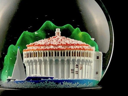 catalina island casino snow globes