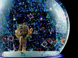 Sony Playstation Custom Snow Globes