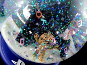 Sony Playstation Custom Snow Globes