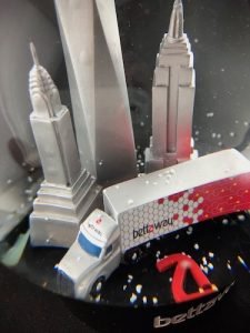 Bettaway Logistics Custom Snow Globes