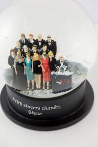 Comedian Steve Martin Custom Snow Globes