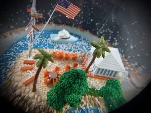 Florida Ocean Reef Custom Snow Globes Florida Ocean Reef