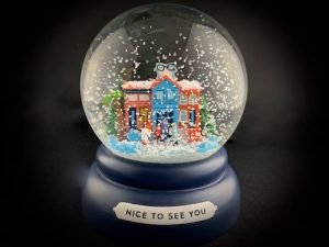 Warby Parker Custom Snow Globes