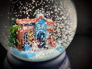 Warby Parker Custom Snow Globes