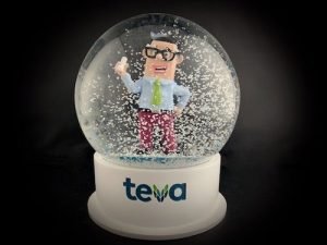 Teva Pharmaceuticals Custom Snow Globes