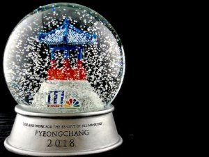 WXIA TV Custom Snow Globes