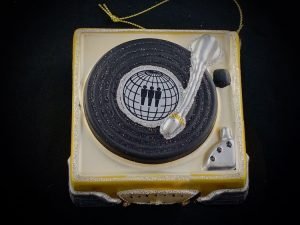 Third Man Records Custom Glass Ornaments