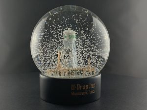 U Drop Inn Texas Custom Snow Globe