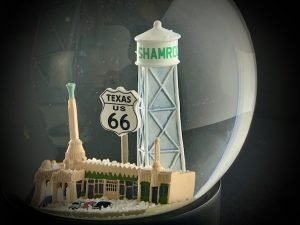 U Drop Inn Texas Custom Snow Globe