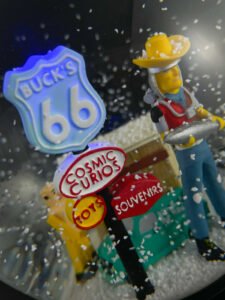 Buck Atoms Custom Snow Globes