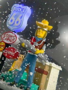 Buck Atoms Custom Snow Globes