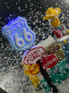 Buck Atoms Custom Snow Globes