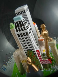 custom made musical snow globes