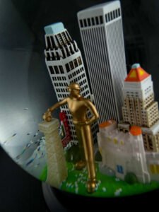 custom made musical snow globes