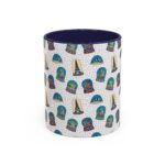 Snow Dome Mug | Vintage Design (2 Sizes, 5 Colors) - Image 2