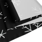 Snow Flakes Table Runner, Black - Image 15
