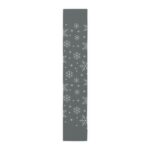 Snow Flakes Table Runner, Grey - Image 13
