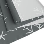 Snow Flakes Table Runner, Grey - Image 15