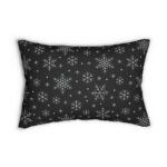 Snow Flake Lumbar Pillow - Image 2