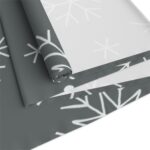 Snow Flakes Table Runner, Grey - Image 7