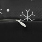 Snow Flake Lumbar Pillow - Image 4