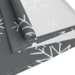 Snow Flakes Table Runner, Grey - Image 4
