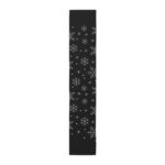 Snow Flakes Table Runner, Black - Image 13