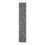Snow Flakes Table Runner, Grey - Image 9
