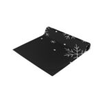 Snow Flakes Table Runner, Black - Image 14