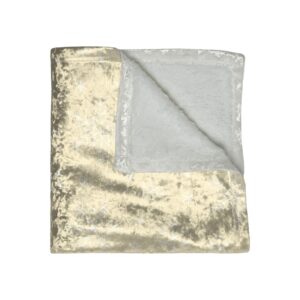 Crushed Velvet Throw | Winter Butter