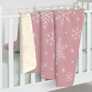 Fleece Snuggle Blanket | Nostalgic Rose